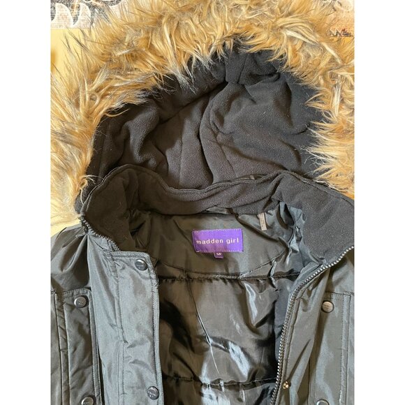 Madden Girl black winter coat size S - Picture 7 of 11
